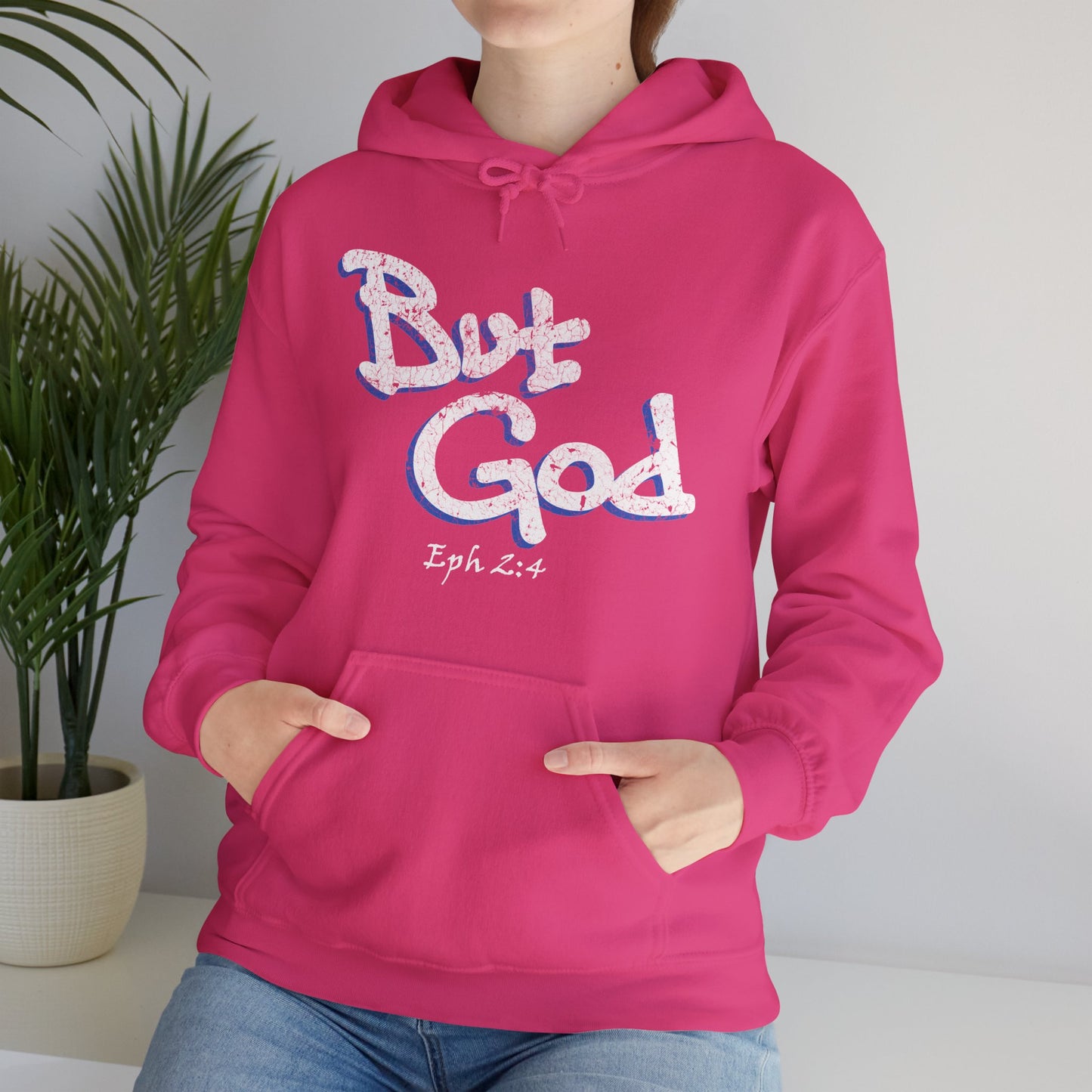 But God Unisex Heavy Blend™ Hooded Sweatshirt