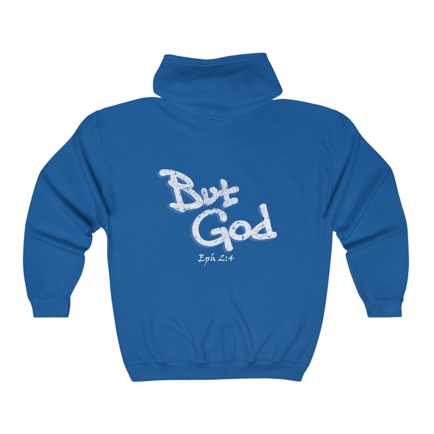 But God Unisex Heavy Blend™ Full Zip Hooded Sweatshirt