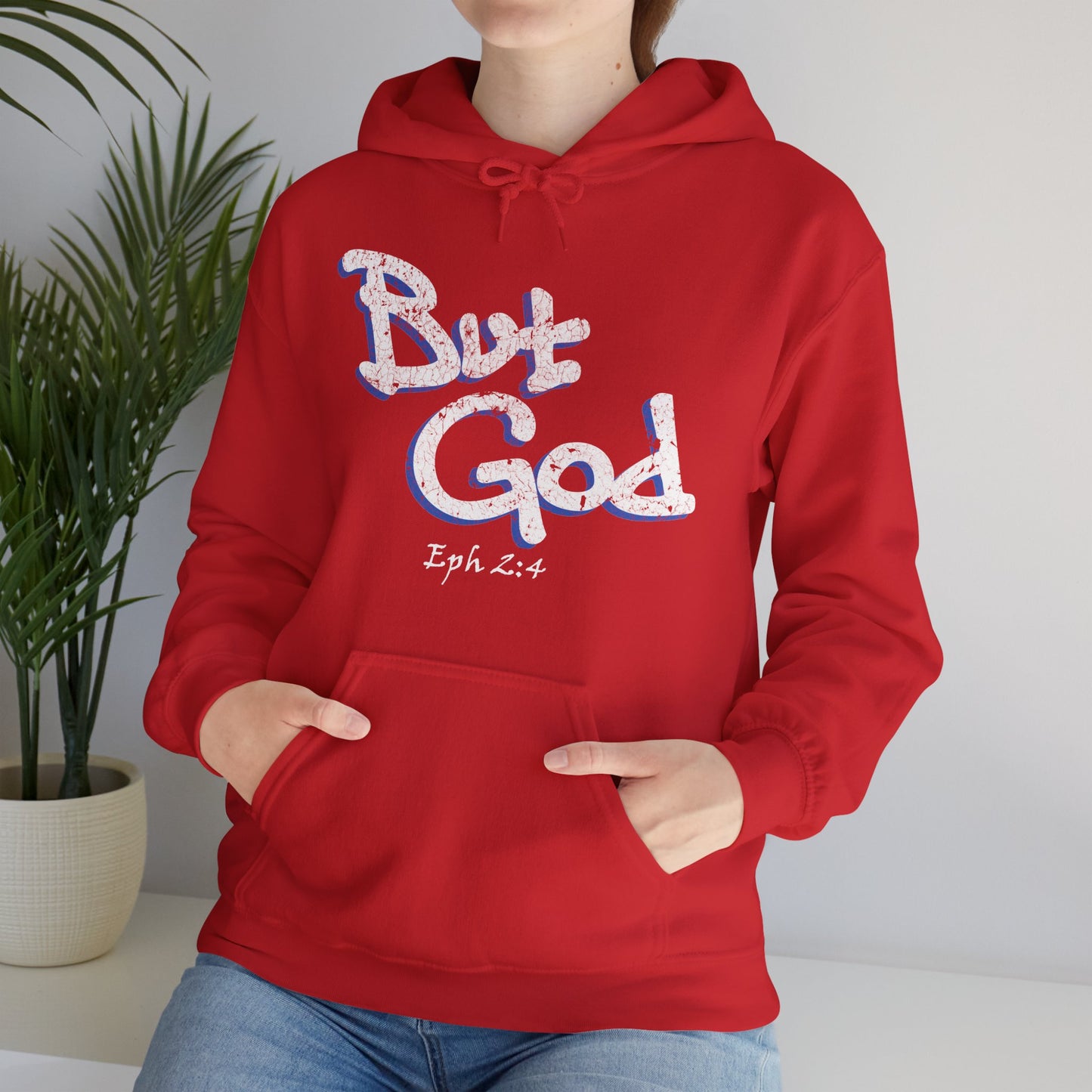 But God Unisex Heavy Blend™ Hooded Sweatshirt