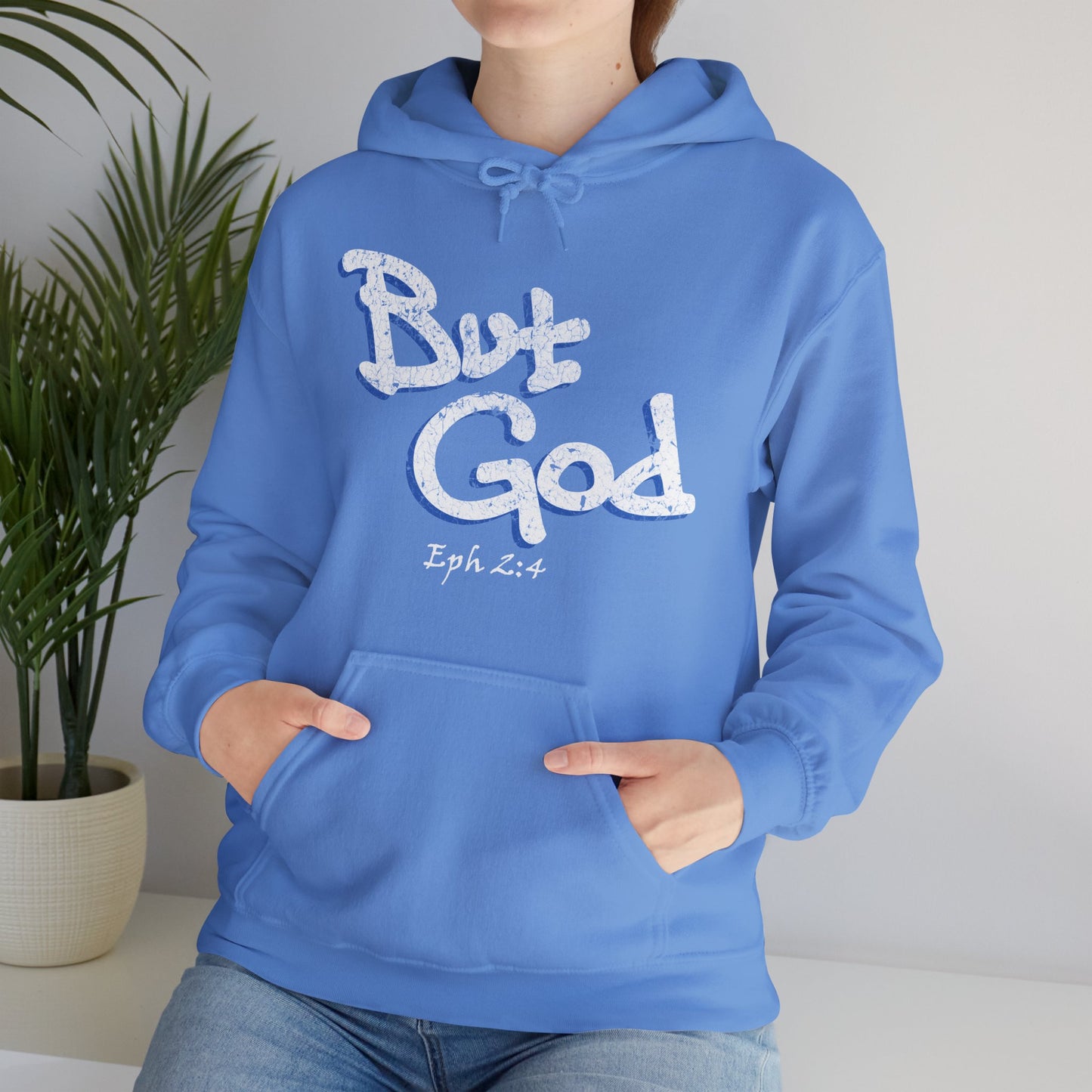 But God Unisex Heavy Blend™ Hooded Sweatshirt