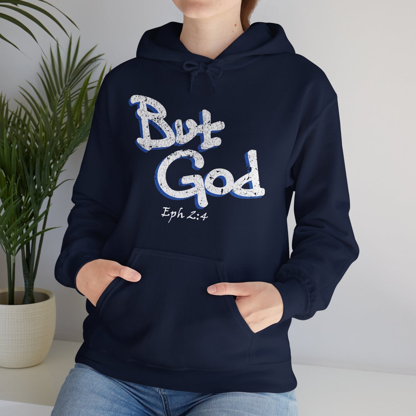 But God Unisex Heavy Blend™ Hooded Sweatshirt