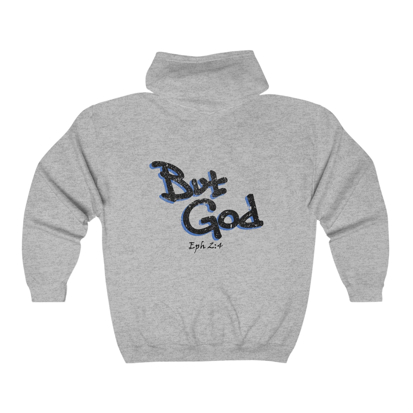 But God Unisex Heavy Blend™ Full Zip Hooded Sweatshirt