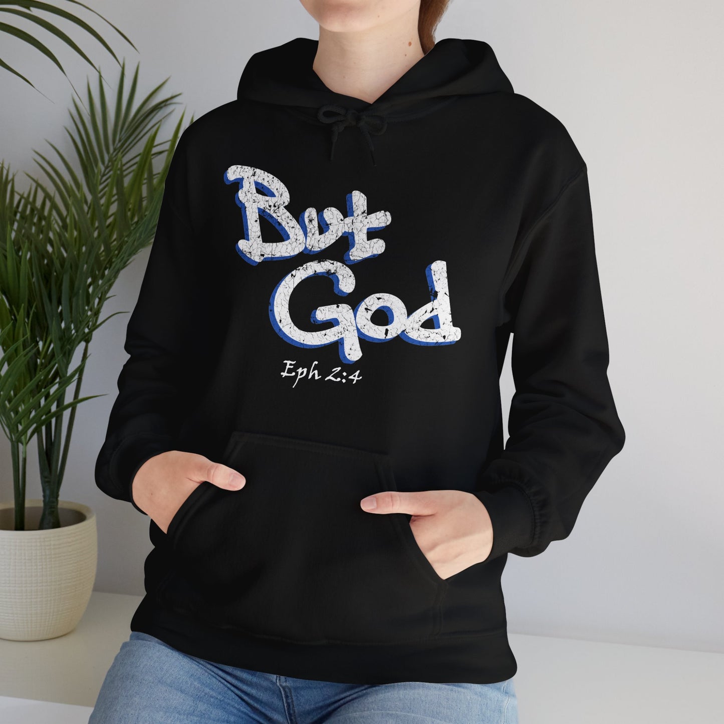 But God Unisex Heavy Blend™ Hooded Sweatshirt