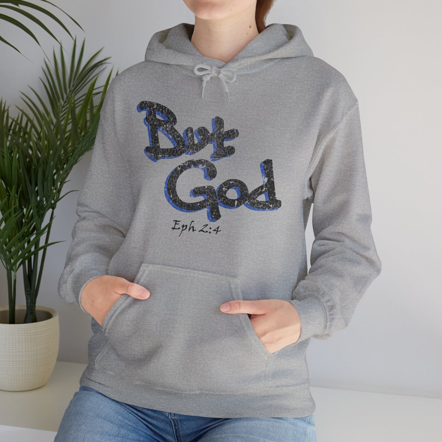 But God Unisex Heavy Blend™ Hooded Sweatshirt