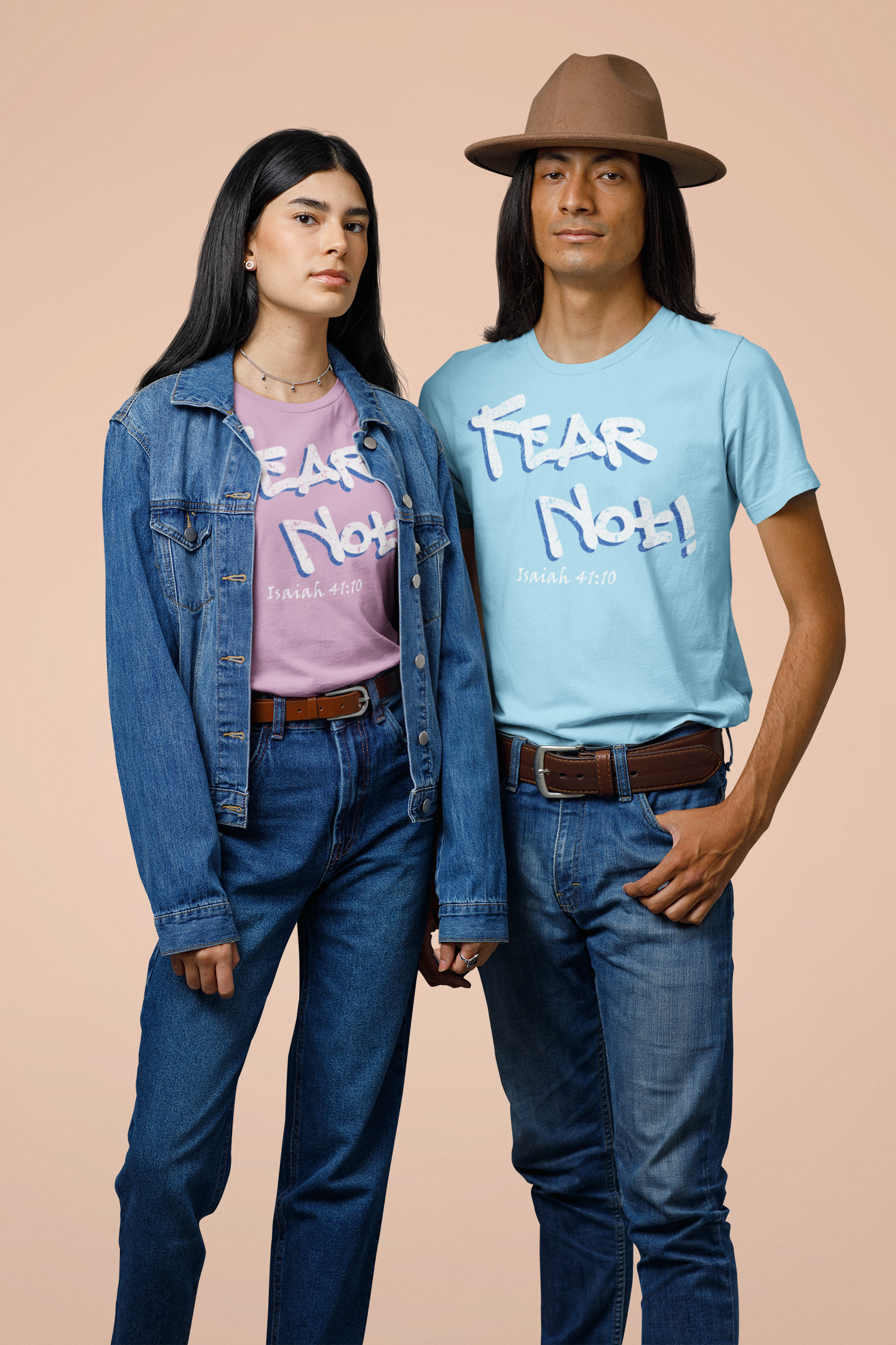 Fear Not! Grunge Graffiti Unisex t-shirt