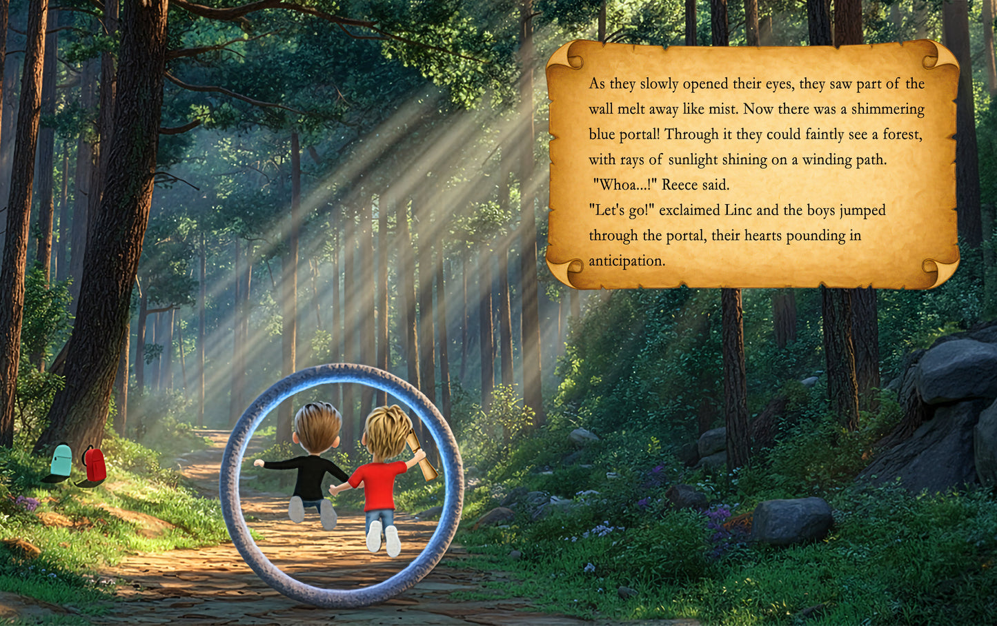 Explorer Twins Linc and Reece go on a Treasure Hunt