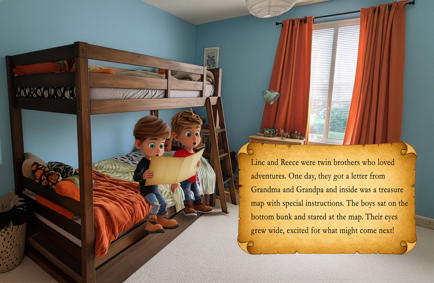 Explorer Twins Linc and Reece go on a Treasure Hunt