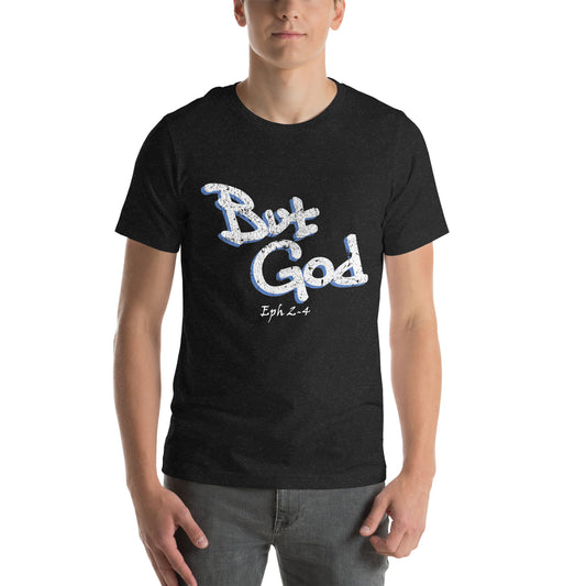 But God Grunge Graffiti Unisex t-shirt - Solid Rock Designs | Christian Apparel