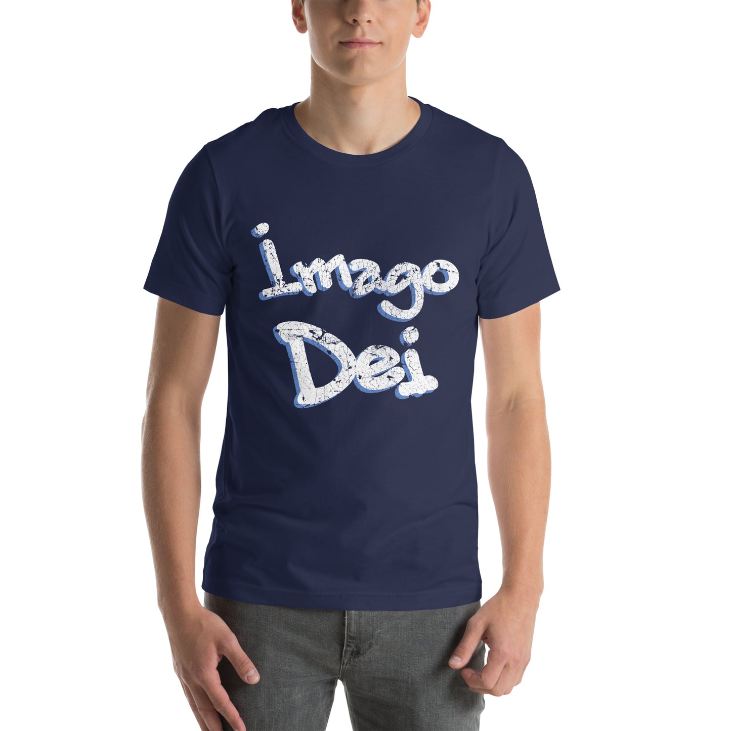 Imago Dei Grunge Graffiti Unisex t-shirt - Solid Rock Designs | Christian Apparel