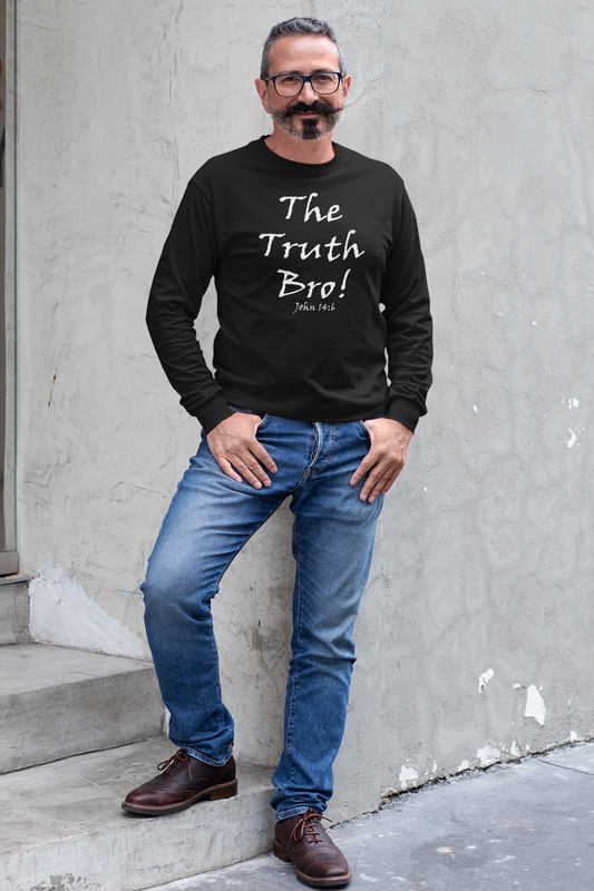 The Truth Bro! Unisex Sweatshirt - Solid Rock Designs | Christian Apparel