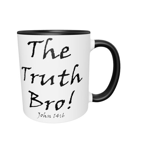 The Truth Bro! White Mug w/ Color